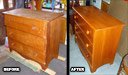 Maple Dresser Refinished